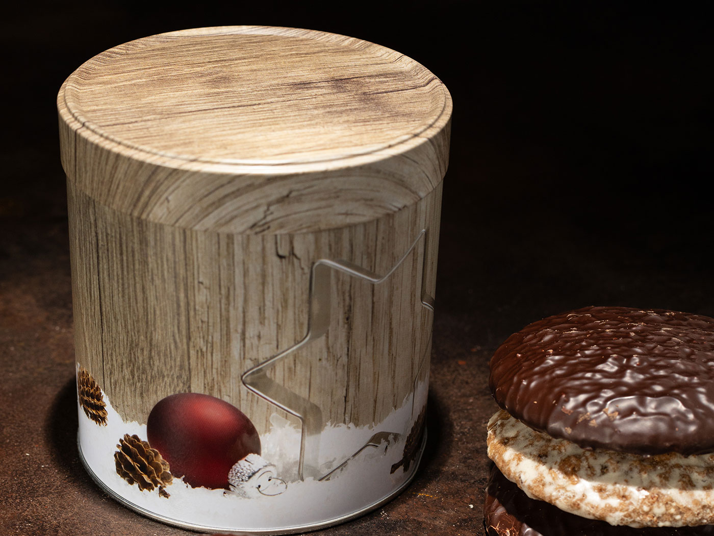 Lebkuchendose Winterzauber