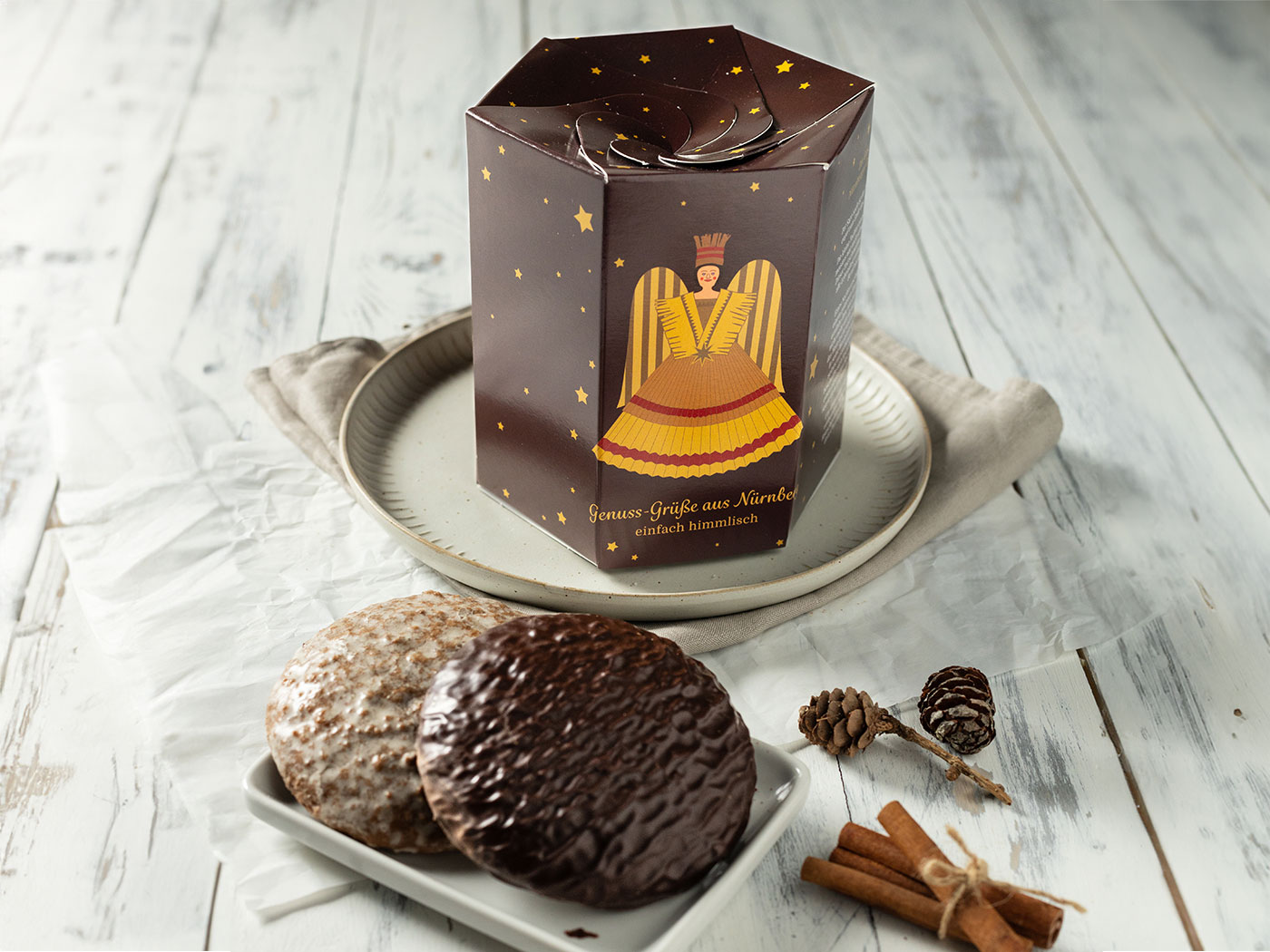 Präsentkarton Nürnberger Rauschgoldengel